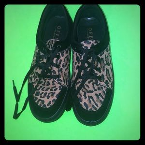 Leopard print shoes